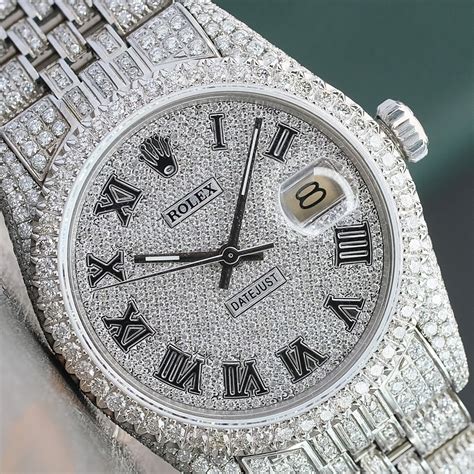 rolex datejust diamantato|rolex datejust full diamond price.